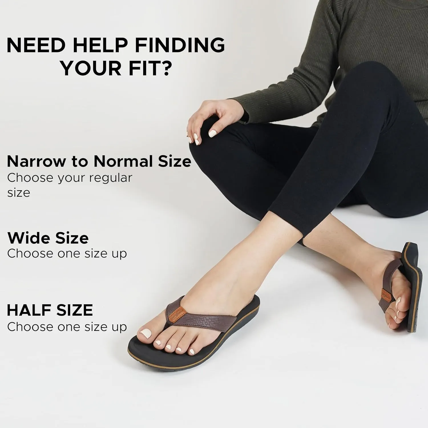 AEROTHOTIC Flip Flops Arch Support Womens  Slip On Recovery Plantar Fasciitis Relief Orthotic Slippers  Lightweight Thong Cushioning Sandals Women  Indoor Outdoor Beach Yoga Mat Footbed Footwear