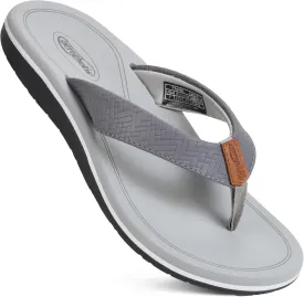 AEROTHOTIC Flip Flops Arch Support Womens  Slip On Recovery Plantar Fasciitis Relief Orthotic Slippers  Lightweight Thong Cushioning Sandals Women  Indoor Outdoor Beach Yoga Mat Footbed Footwear