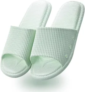 AYYDMY Comfort Shower Shoes, Non Slip Quick Drying Bathroom Slippers for Women Men Unisex, Soft Platform Cushion Slide Sandals for Living Room, Pool, Beach, SPA, Public Showers, Indoor, Outdoor