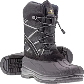 Balto Winter Boots for Men - Waterproof Warm Insulated Mens Snow Boots for Men - Comfortable Durable Outdoor Ski Mens Winter Snow Boots