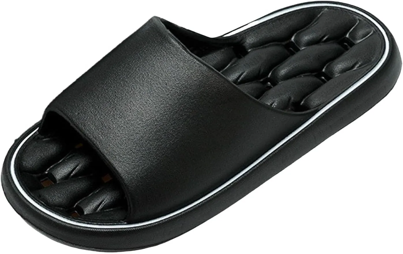 Bath Slippers Mens Cloud Slides Womens Shower Shoes Bathroom Slipper Non Slip Quick Drying Non-Slip