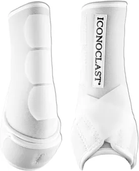 Birsppy Iconoclast Orthopedic Support Boots - 1 Pair for Front Legs (White, Medium)