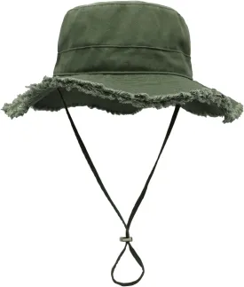 Connectyle Womens Cotton Sun Hat Floppy Wide Brim Bucket Hat Foldable Gardening Hat Breathable Summer Travel Beach Hat UPF50 
