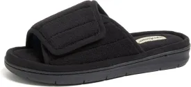Dearfoams Women's Adjustable Indoor/Outdoor Machine Washable Memory Foam Slide