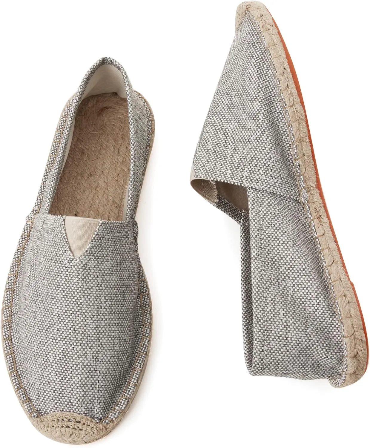 Espadrilles for Men with Flat Slip-on Fashion Casual Classic Canvas