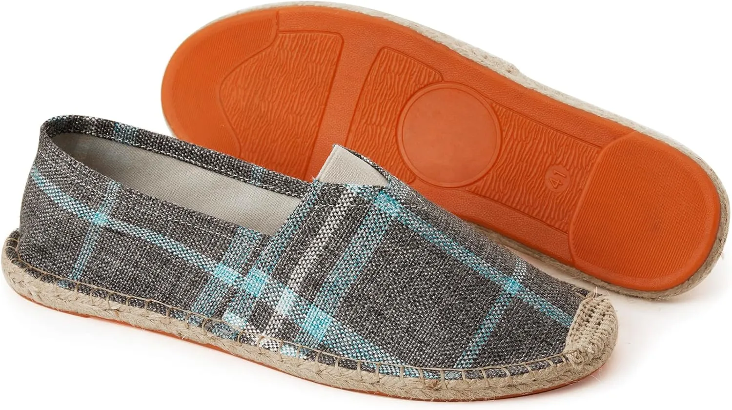 Espadrilles for Men with Flat Slip-on Fashion Casual Classic Canvas
