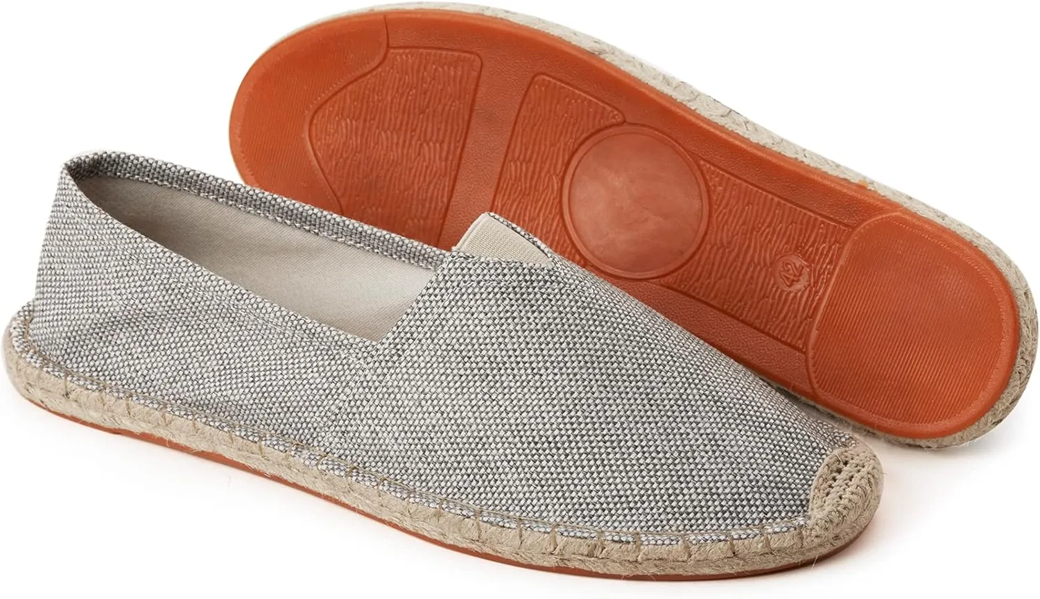 Espadrilles for Men with Flat Slip-on Fashion Casual Classic Canvas