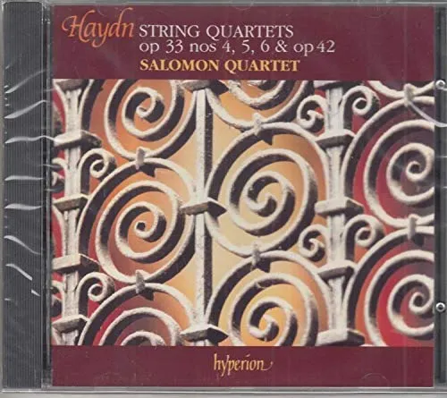 Franz Joseph Haydn: String Quartets, Op. 33, Nos. 4-6 / String Quartet Op. 42 - The Salomon Quartet