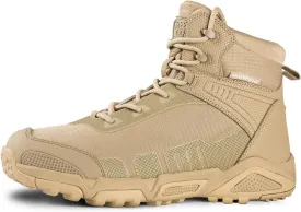 FREE SOLDIER Men's Waterproof Hiking Boots Mens Lightweight Outdoor Mid Trekking Climbing Boots for Men