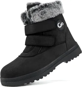 FUDYNMALC Women Winter Snow Boots: Warm Fur Lined Womens Ankle Booties - Comfortable Walking Outdoor Boot Cute