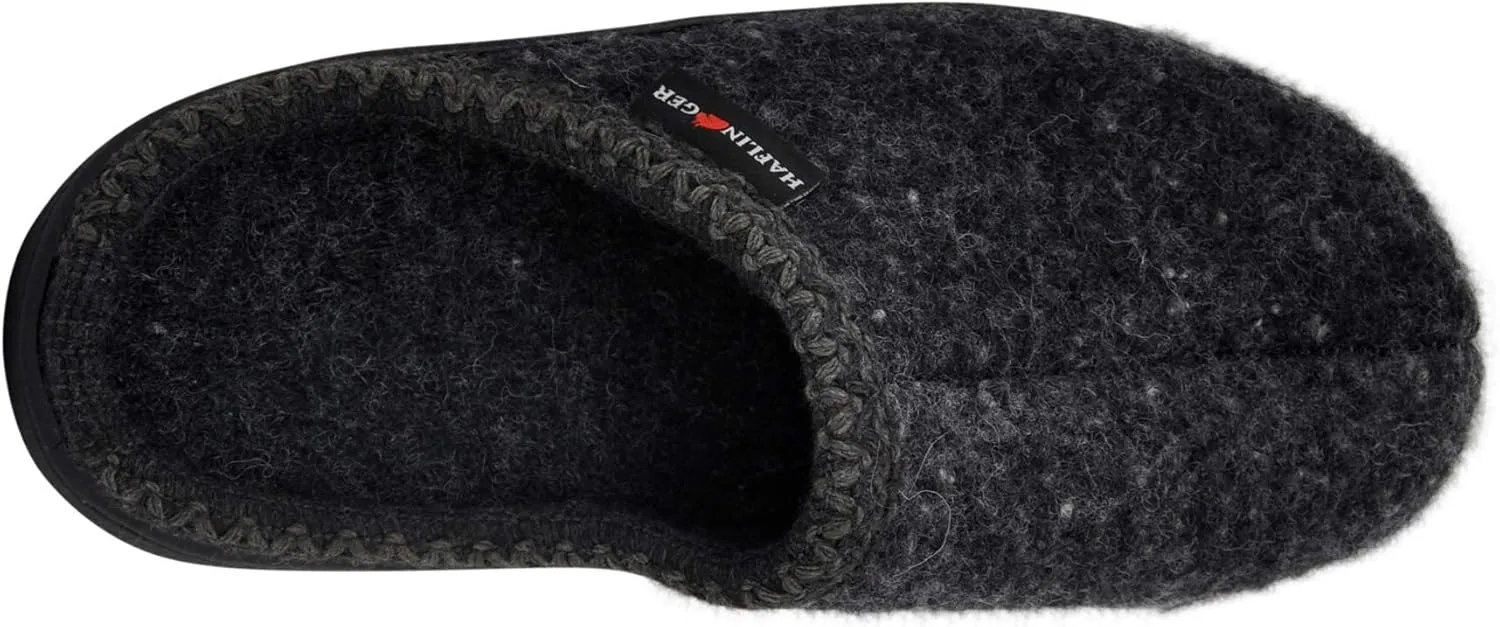 HAFLINGER Unisex at Nordkap Wool Hard Sole Slippers