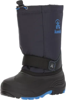 Kamik Kids Rocket Insulated Winter Boots,Navy,3