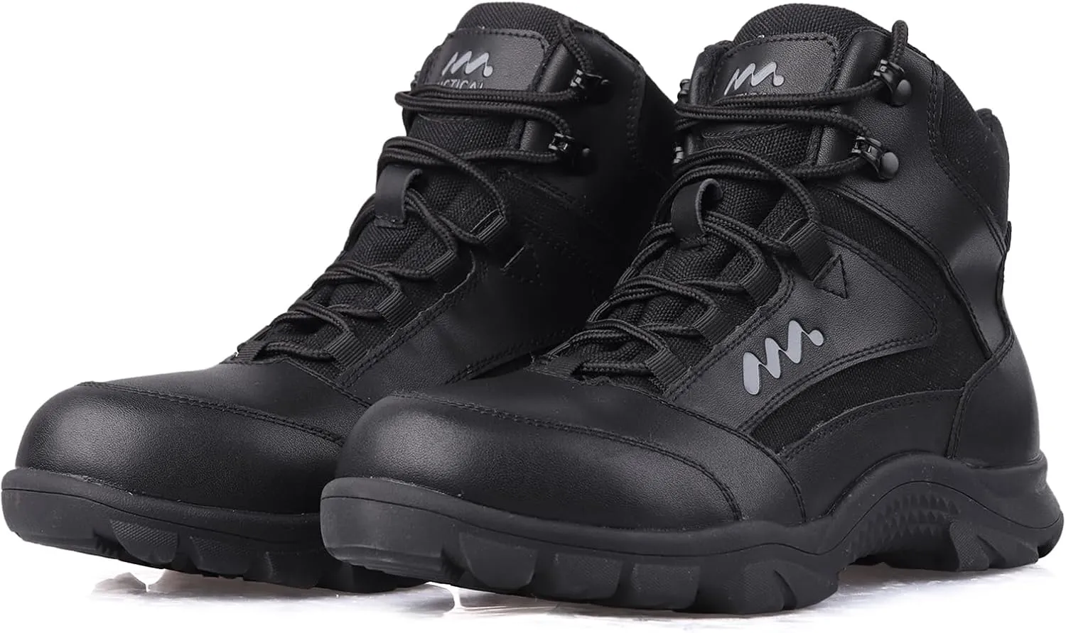 Lightweight Military Tactical Combat Army Boots for Men Anti-Slip Durable Breathable Police Security Duty Work 6 Inch Boots