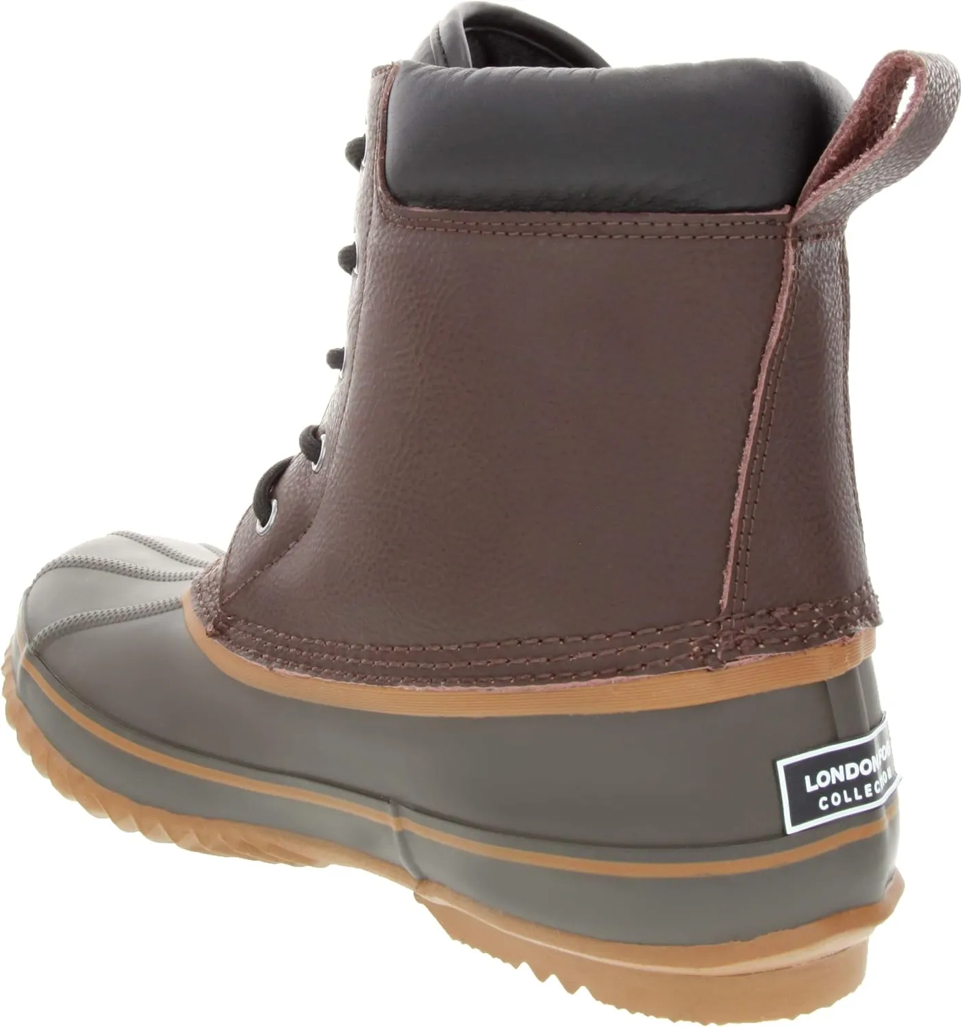 LONDON FOG Mens Ashford Waterproof and Insulated Duck Boot