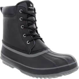 LONDON FOG Mens Ashford Waterproof and Insulated Duck Boot