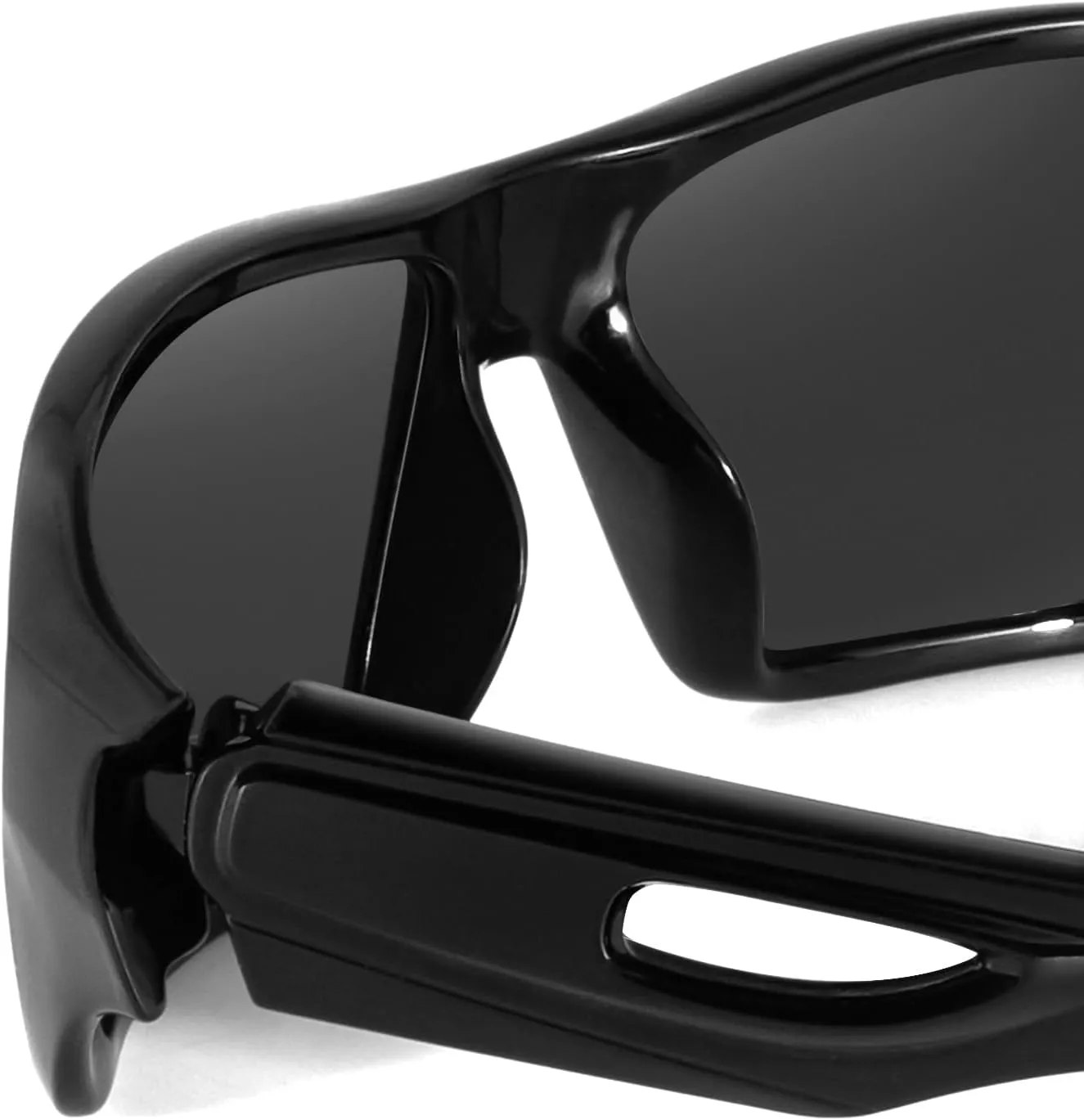 MAXJULI Polarized Wrap Around Sports Sunglasses for Big Heads Men Women UV400 Protection Sun Glasses 8232
