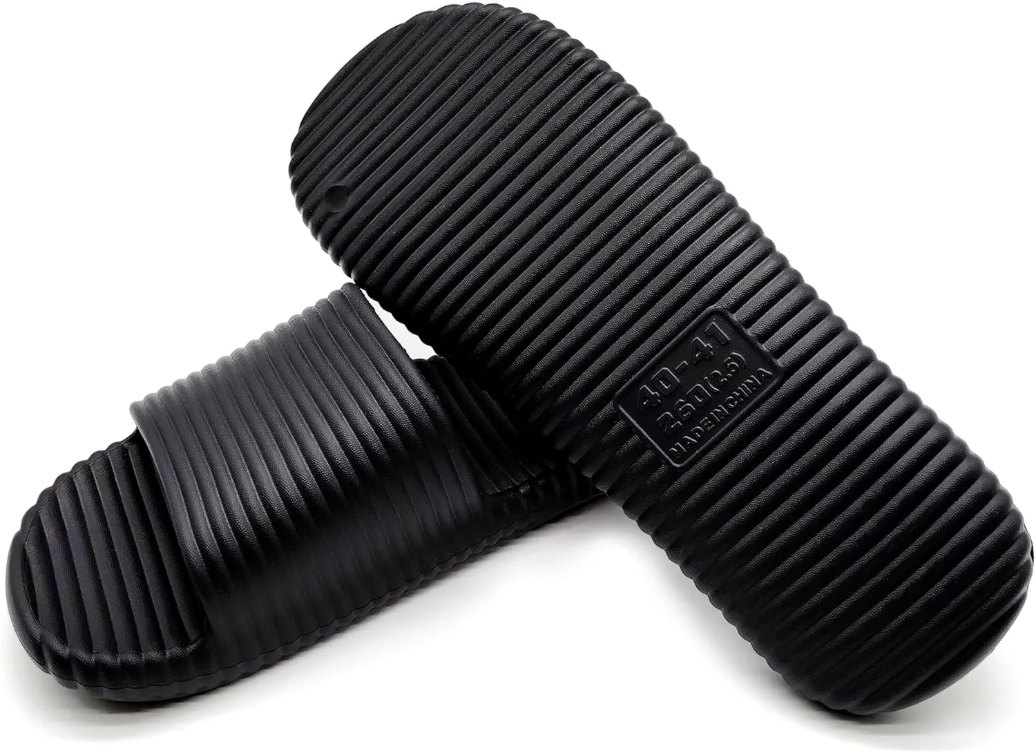 Quick Drying Shower Slippers For Women And Men Lightweight Open-toe EVA Non-Slip Slides Sandals Indoor And Outdoor Slipper For Bathroom,Spa,Pool,Gym,Beach