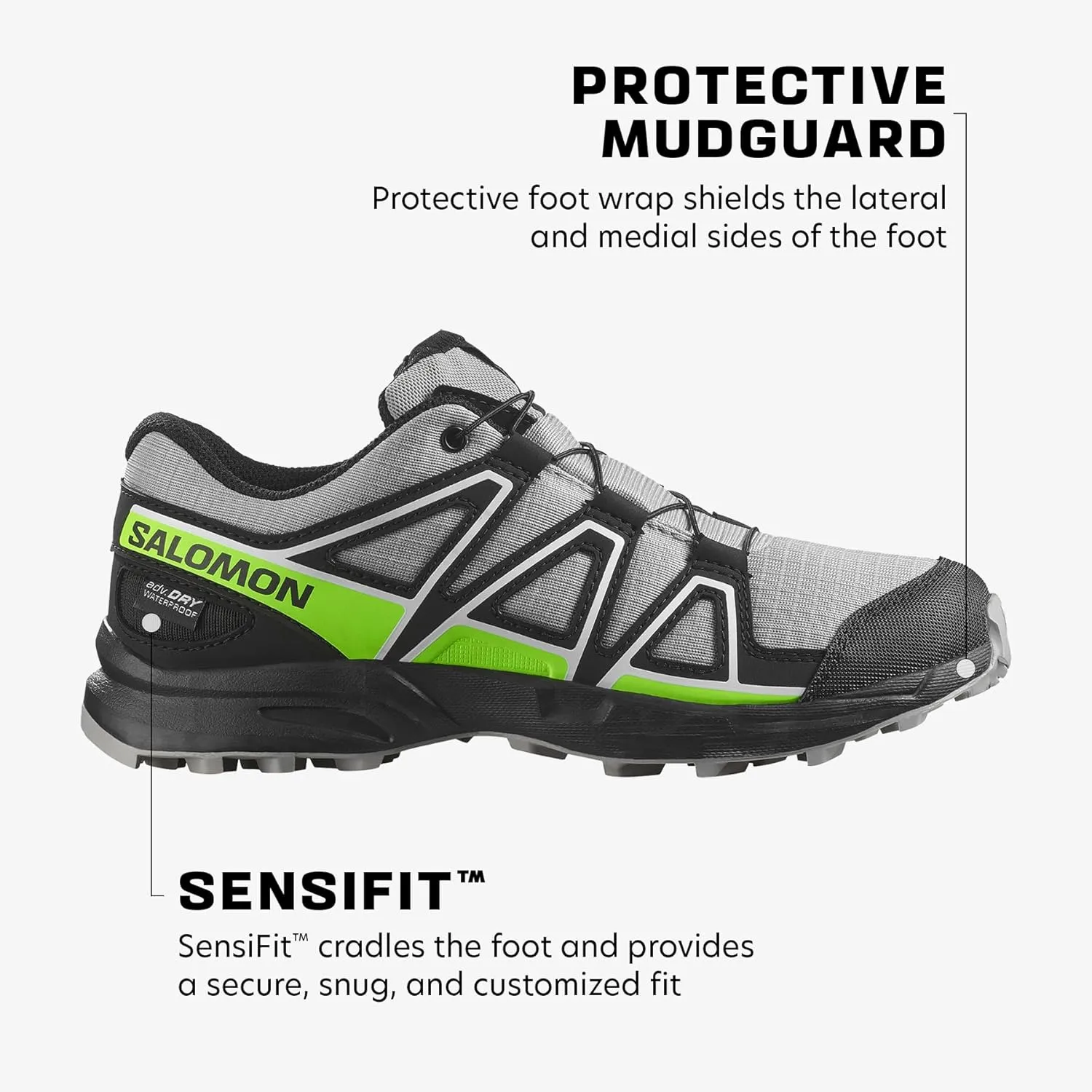 Salomon Junior SPEEDCROSS CLIMASALOMON WATERPROOF Outdoor Shoes for Kids