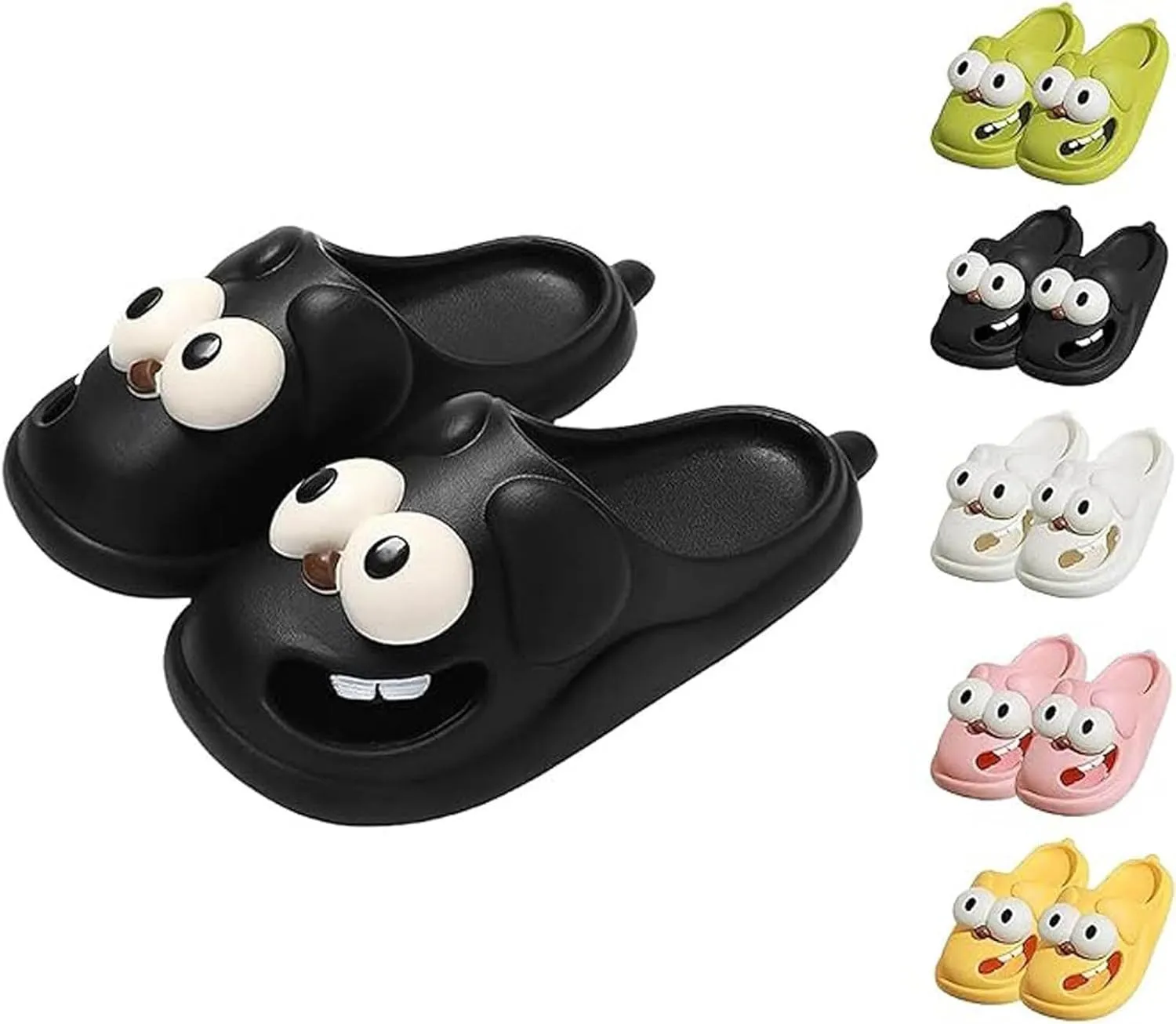 Shower Shoes Womens Cloud Slides Mens Pillow Slippers Bathroom Slipper Shower Slides Non Slip Room Spa Living