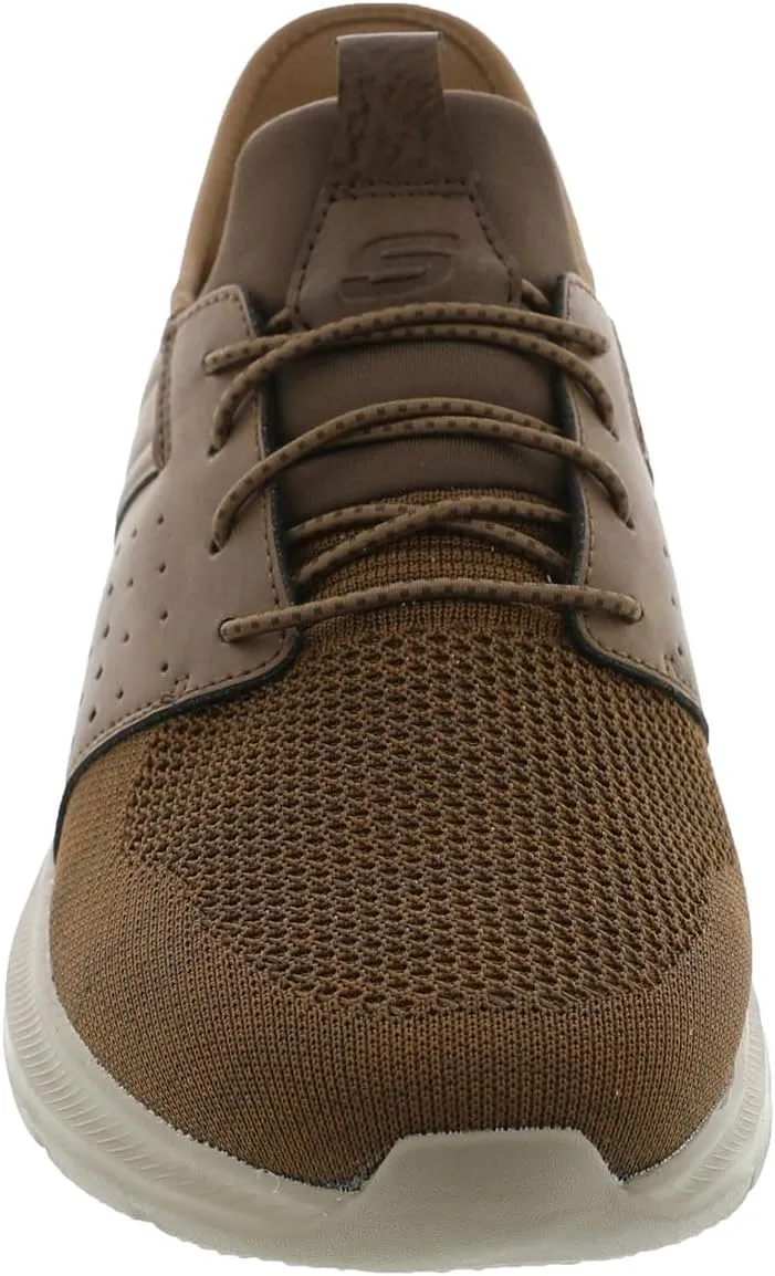 Skechers Men's Garner-Newick 210803 Low Profile Bungee Lace Slip-Ins