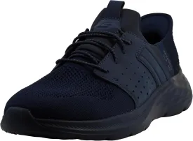 Skechers Men's Garner-Newick 210803 Low Profile Bungee Lace Slip-Ins