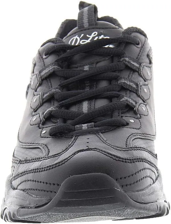Skechers Women's D'Lites Fresh Start Memory Foam Lace-up Sneaker Fashion