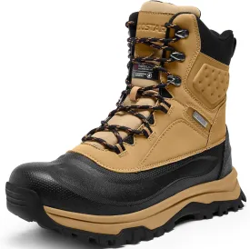 Snow Boots for Men Insulated Waterproof Winter Boots Outdoor Boot for Cold Weather