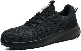 Steel Toe Shoes for Men Woman Non Slip Work Shoes,Comfortable Men's Work & Safety Footwear Lightweight Composite Toe Sneakers