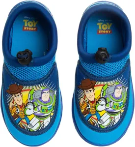 Toy Story Cars Boys Water Shoes Kids Sandals - Lightning McQueen Woody Buzz Lightyear Pool Aqua Socks Bungee Waterproof Quick Dry (Toddler-Little Kid)