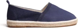 VOLIRIN & KAMMV Closed Toe Comfortable Canvas Slip on Flat Espadrilles for Men