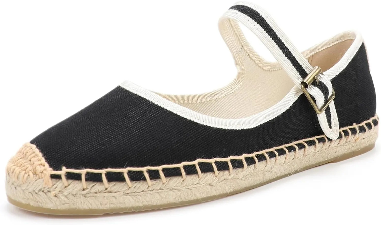 Womens Espadrilles Breathable Comfortable Flats, Stylish Dress Shoes for All-Day Wear
