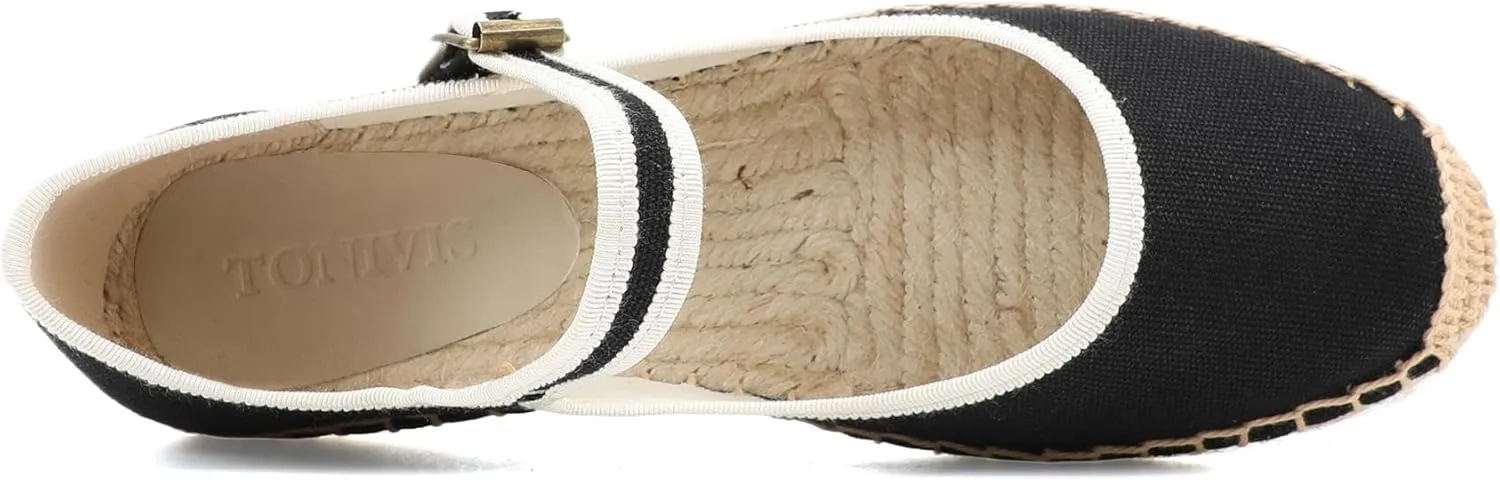 Womens Espadrilles Breathable Comfortable Flats, Stylish Dress Shoes for All-Day Wear