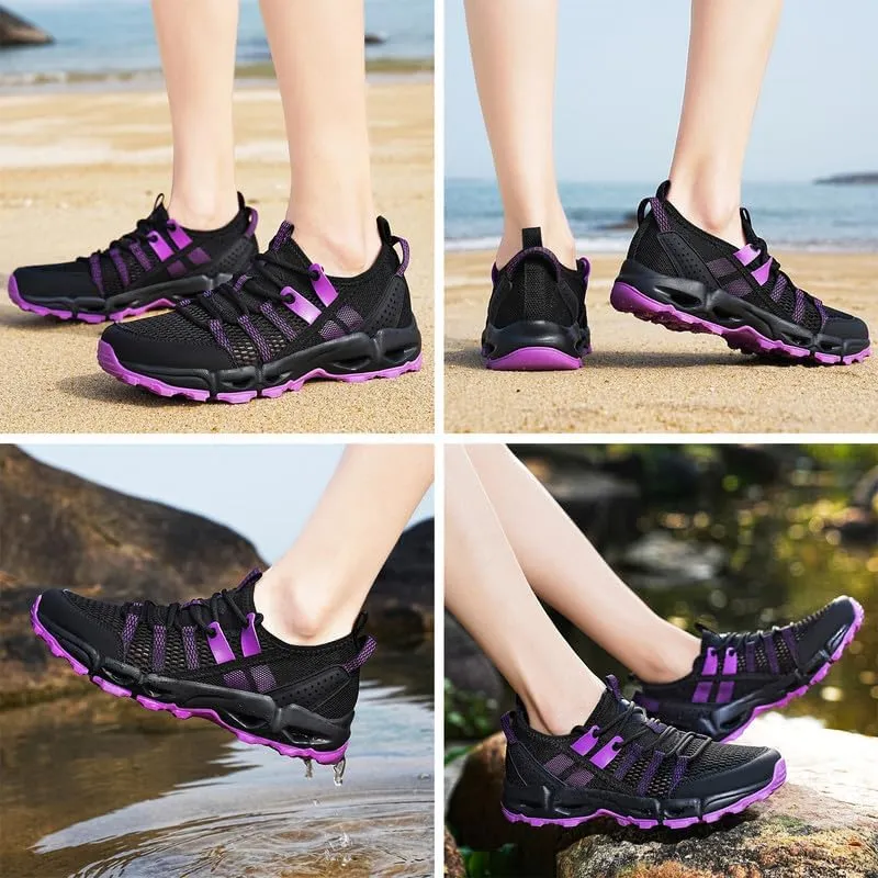 ziitop Womens Hiking Water Shoes for Women Quick Dry Outdoor Sport Sneakers Non Slip Lightweight Breathable Summer Trekking and Walking Climbing Shoe